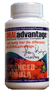 coral advantage advanced formula - 90 vegetarial capsules per bottle