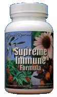 Nature's Renewal Supreme Immune Formula - Contains 120 Capsules Per Bottle - Includes Maitake & Shitake mushrooms, Beta Glucan, Zinc & more